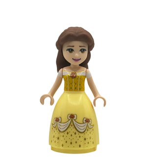 Belle, Dress with Red Roses, White Sleeves, dp096 Minifigure LEGO®