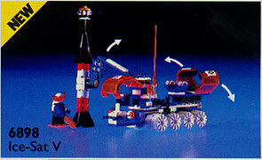 Ice-Sat V, 6898-1 Building Kit LEGO®   