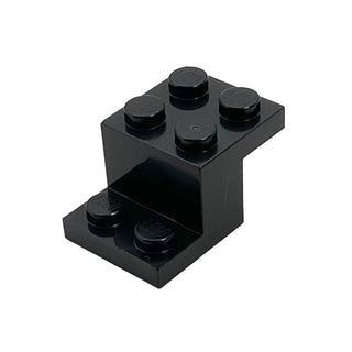 Bracket 3 x 2 x 1 1/3 with Bottom Stud Holder, Part# 73562 Part LEGO® Black