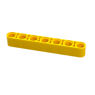 Technic, Liftarm 1x7, Part# 32524 Part LEGO® Yellow