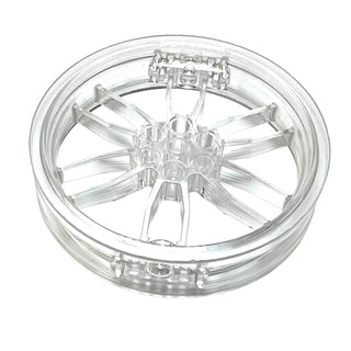 Wheel 75mm D. x 17mm Motorcycle, Part# 88517 Part LEGO® Trans-Clear  