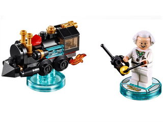 Fun Pack - Back to the Future (Doc Brown and Traveling Time Train), 71230 Building Kit LEGO®   