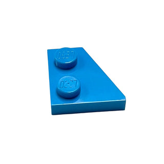 Wedge Plate 2x2 Right, Part# 24307 Part LEGO® Dark Azure  