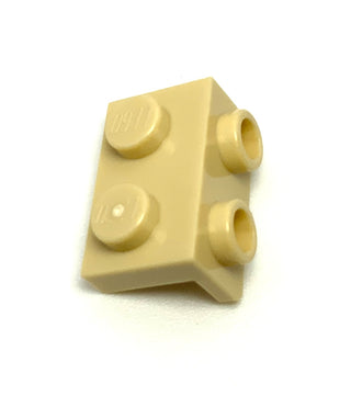 Bracket 1x2 - 1x2, Part# 99781 Part LEGO® Tan  