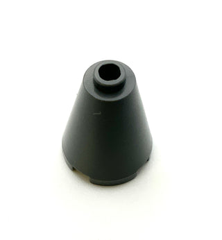 Cone 2x2x2 - Open Stud, Part# 3942c Part LEGO® Dark Bluish Gray  