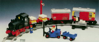 Steam Cargo Train, battery - 7722-1 Building Kit LEGO®   