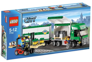 Truck & Forklift, 7733-1 Building Kit LEGO®   