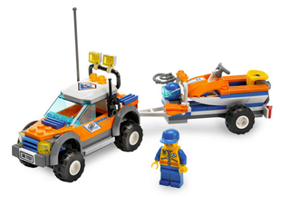 Coast Guard 4WD & Jet Scooter, 7737 Building Kit LEGO®   