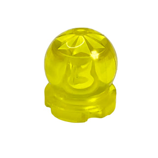 Minifigure, Utensil Crystal Ball Globe 2x2x2, Part# 30106 Part LEGO® Trans-Yellow