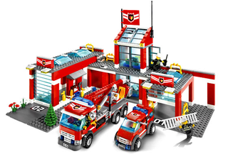 Fire Station, 7945 Building Kit LEGO®   