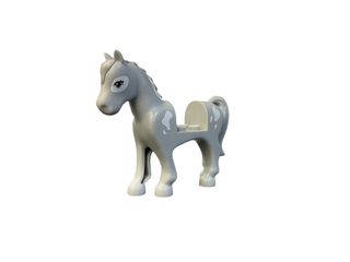 Light Bluish Gray w/ Heart Spot (No Saddle) Horse LEGO® Animals LEGO®