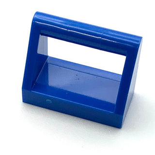 Tile Modified 1x2 with Bar Handle, Part# 2432 Part LEGO® Blue  