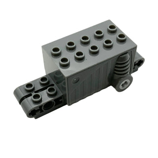 Pullback Motor 9x4x2 2/3, Part# 47715c01  LEGO® Dark Bluish Gray  