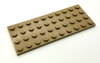 Plate 4x10, Part# 3030 Part LEGO® Dark Tan 1 Part 