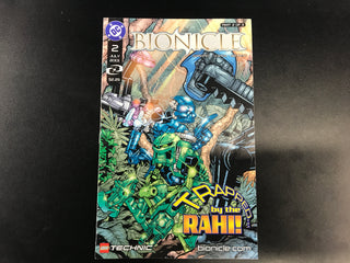 Bionicle #2 July 2001 Trapped by the Rahi!, biocom02 Books LEGO®   