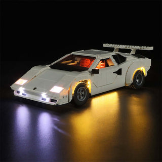 Lightailing Light Kit For LEGO, Lamborghini Countach 5000 Quattrovalvole, 10337 Light up kit Lightailing   