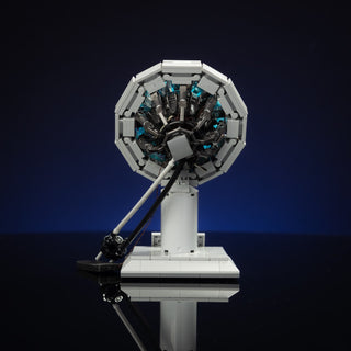 Tony Stark's Arc Reactor Life-Sized Replica Building Kit Bricker Builds   