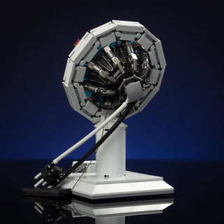 Tony Stark's Arc Reactor Life-Sized Replica Building Kit Bricker Builds   