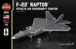 F-22® Raptor® - Stealth Air Superiority Fighter, 8005 Building Kit LEGO®   