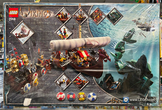 Viking Ship challenges the Midgard Serpent - 7018 Building Kit LEGO®   