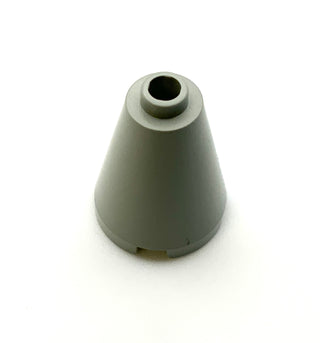 Cone 2x2x2 - Open Stud, Part# 3942c Part LEGO® Light Gray  