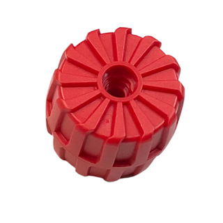 Wheel Hard Plastic Medium (35mm D. x 31mm), Part# 2593 Part LEGO® Very Good - Red  