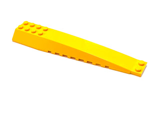 Wedge 16x4 Triple Curved with Reinforcements, Part# 45301 Part LEGO® Bright Light Orange  