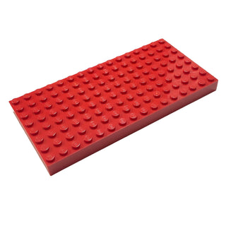 Brick 8x16, Part# 4204 Part LEGO® Decent - Red  