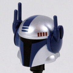 Tech Mando Cobalt Helmet- CAC Custom Headgear Clone Army Customs   