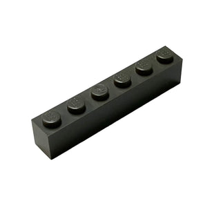 Brick 1x6, Part# 3009 Part LEGO® Dark Gray 1 Part 