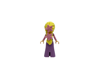 Rapunzel - Mini Doll, Bright Pink Flowers, Dark Purple Vest Open, dp059 Minifigure LEGO®   