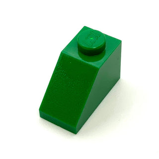 Slope 45 2x1, Part# 3040 Part LEGO® Green  