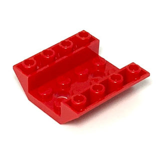 Slope, Inverted 45 4 x 4 Double with 2 Holes, Part# 72454 Part LEGO® Red  