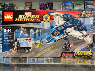 The Avengers Quinjet City Chase, 76032 Building Kit LEGO®   