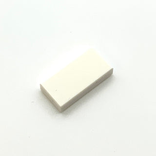 Tile 1x2, Part# 3069 Part LEGO® White  