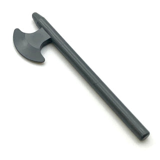 Minifigure Weapon, Axe/Halberd, Part# 3848 Part LEGO® Dark Bluish Gray  