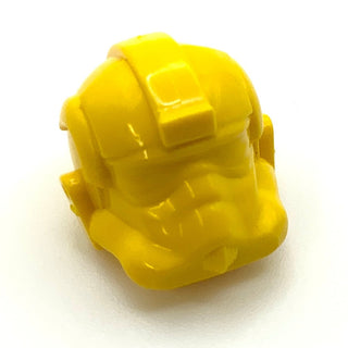 Minifigure Headgear Tie Fighter Pilot Helmet Plain (Type 2), Part# 87556 Part LEGO® Prototype Yellow  