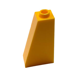 Slope 75 2 x 1 x 3 (Hollow Stud), Part# 4460b Part LEGO® Bright Light Orange 1 Part 