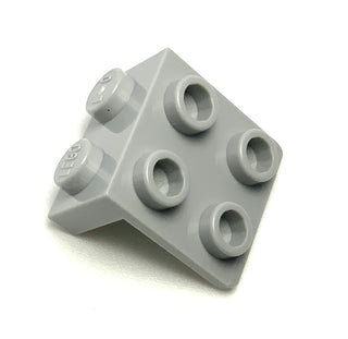 Bracket 1x2 - 2x2, Part# 44728 Part LEGO® Light Bluish Gray  