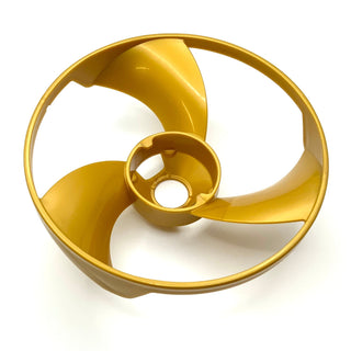 Propeller 3 Blade 13 Diameter, Part# 18592 Part LEGO® Pearl Gold  