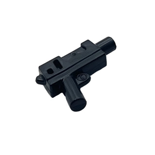 Minifigure Weapon Pistol Medium, Part# 62885 Part LEGO® Black