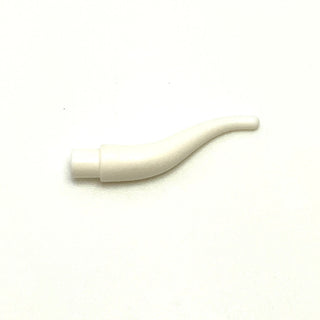 Cattle Horn - Long, Part# 13564 Part LEGO® White  