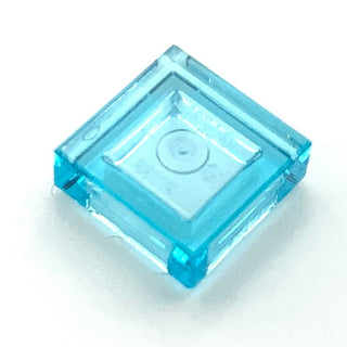 Tile 1x1, Part# 3070 Part LEGO® Trans-Light Blue  