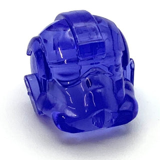 Minifigure Headgear Tie Fighter Pilot Helmet Plain (Type 2), Part# 87556 Part LEGO® Prototype Trans-Purple  