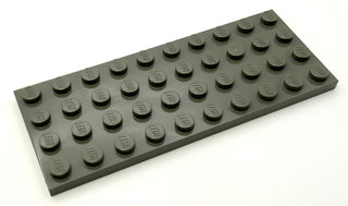 Plate 4x10, Part# 3030 Part LEGO® Dark Gray 1 Part 