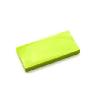 Tile 2x4, Part# 87079 Part LEGO® Lime  