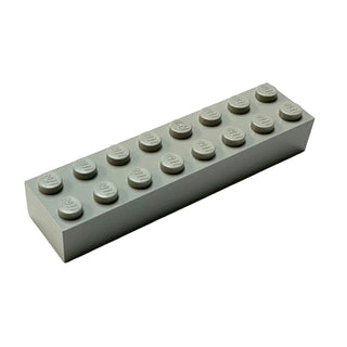 Brick 2x8, Part# 3007 Part LEGO® Light Gray 1 Part 