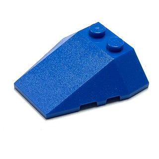 Wedge 4x4 Triple with Stud Notches, Part# 48933 Part LEGO® Blue  