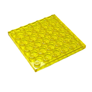 Plate 6x6, Part# 3958 Part LEGO® Decent - Trans-Yellow  