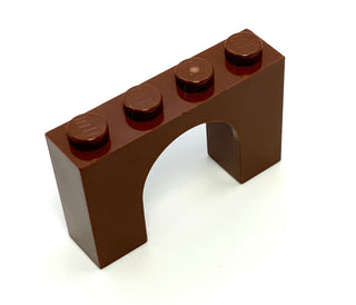 Arch 1x4x2, Part# 6182 Part LEGO® Reddish Brown  